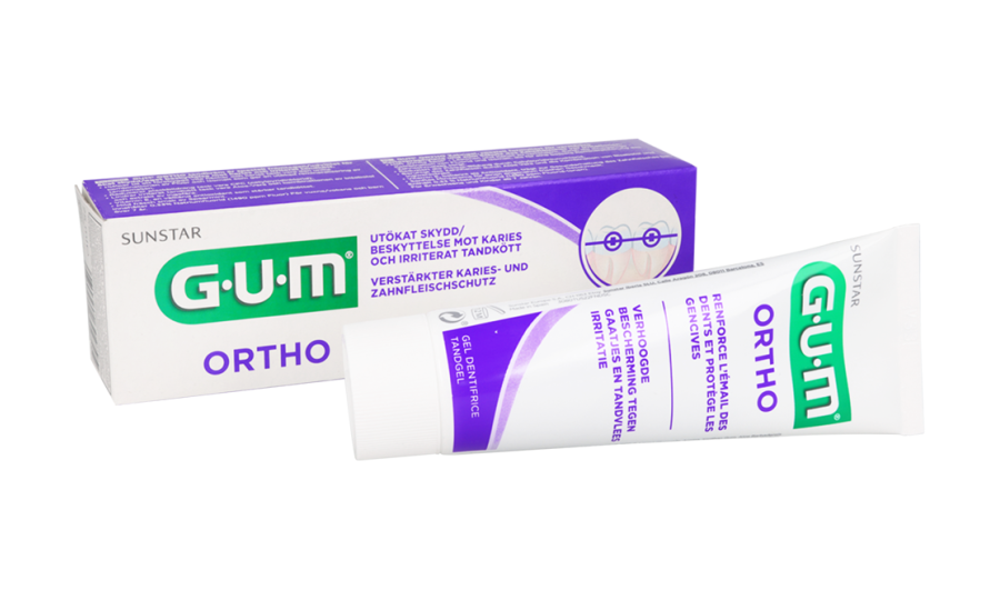 Зубна паста-гель GUM Ortho, 75 мл