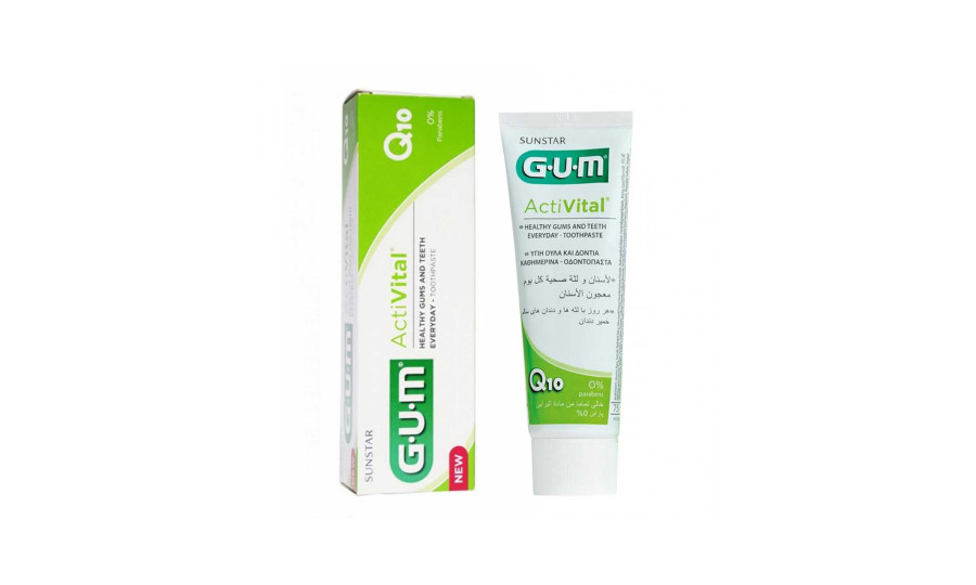 Зубна паста GUM ActiVital, 75 мл