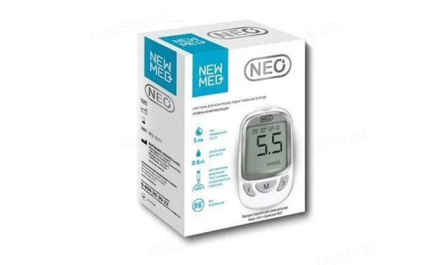 Глюкометр NewMed Neo