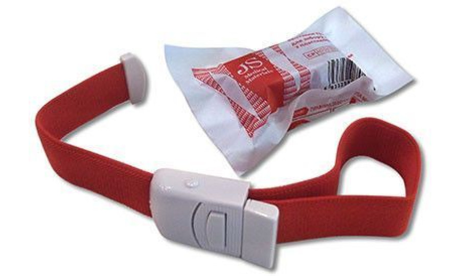 Джгут венозний із застібкою, трикотажний/ JS