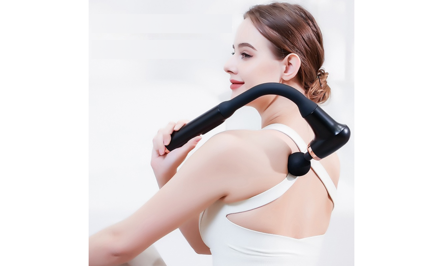 Масажний пістолет U-образний з подовженою ручкою Модель 930