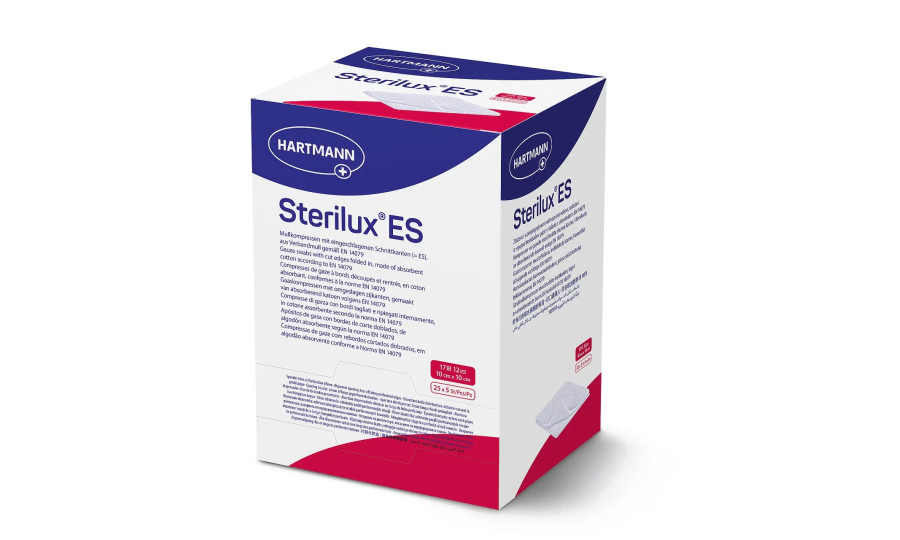 Марлеві серветки Sterilux® ES, 7,5см х 7,5см, стерильні, 2шт. в пакунку