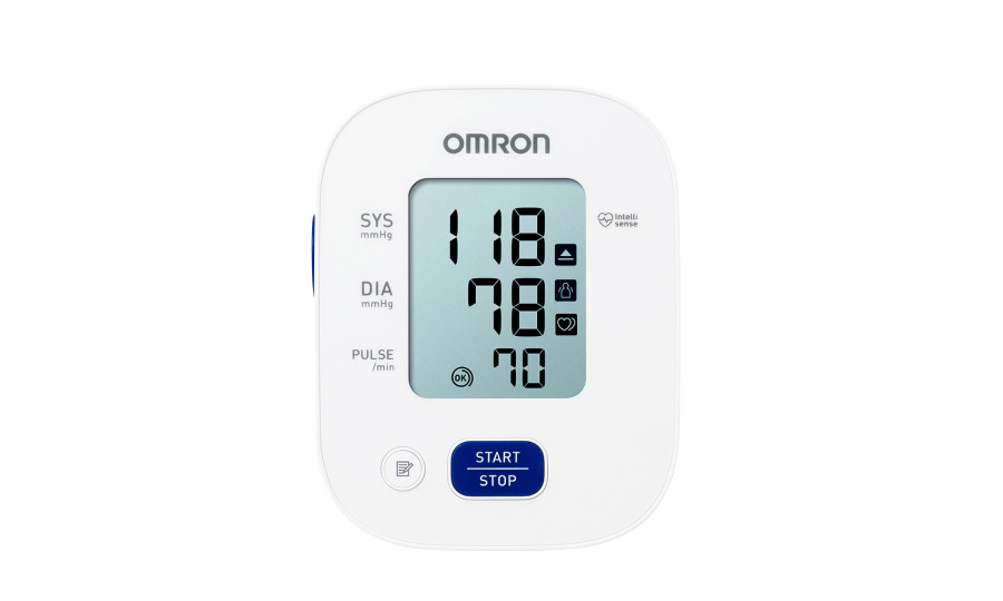 Автоматичний тонометр Omron M2 BASIC з адаптером і манжетою 22-32 см