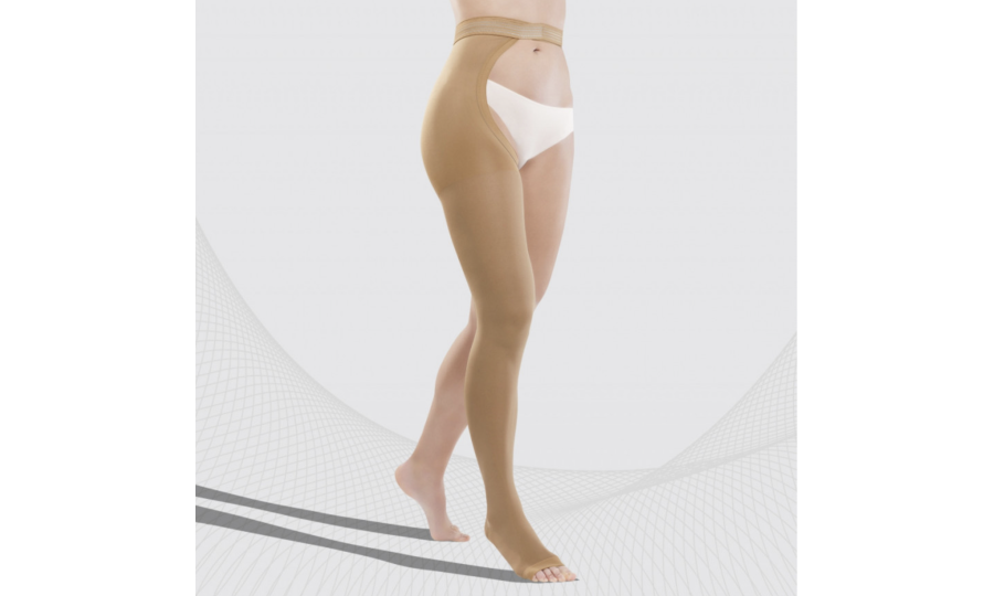 Панчохи компресійні без миска з застібкою на талії TONUS ELAST 0403-01 LUX (23-32 мм.рт.ст), (Латвія)