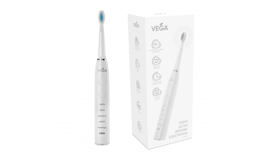 Електрична зубна щітка Vega VT-600W