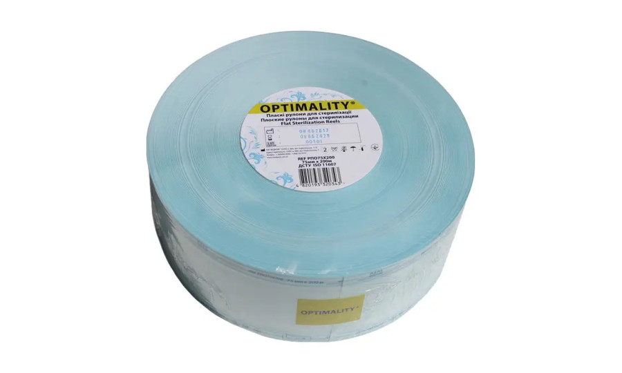 Рулон для стерилізації в автоклаві (50 мм*200 м) Optimality
