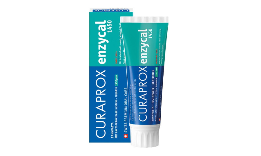 Зубна паста Curaprox Enzycal 1450 75 ml