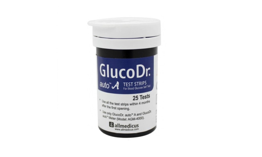 Тест-смужки GlucoDr auto A, 25 шт.