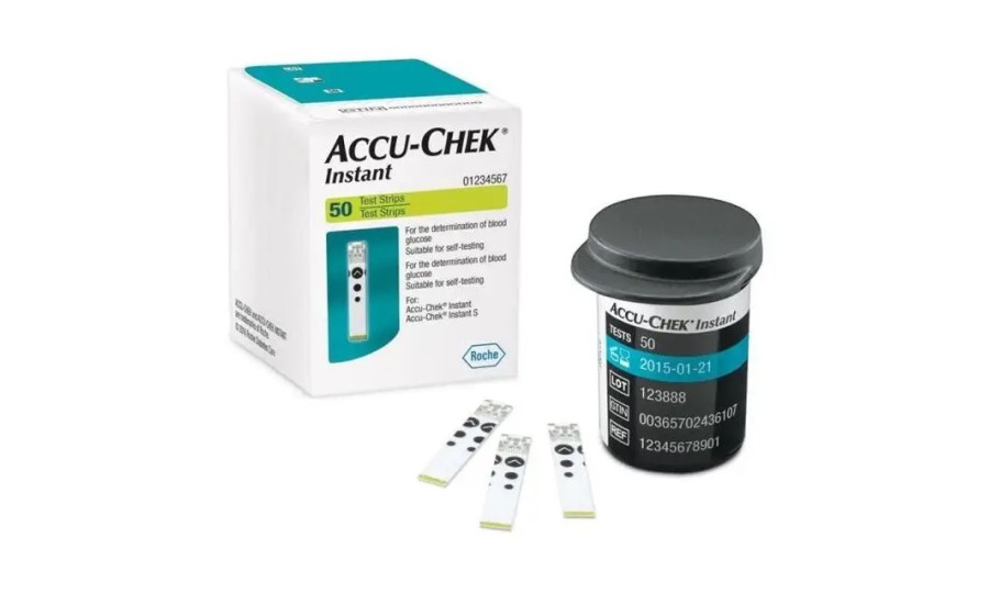 Тест-смужки Accu-Chek Інстант (Instant), 50 штук