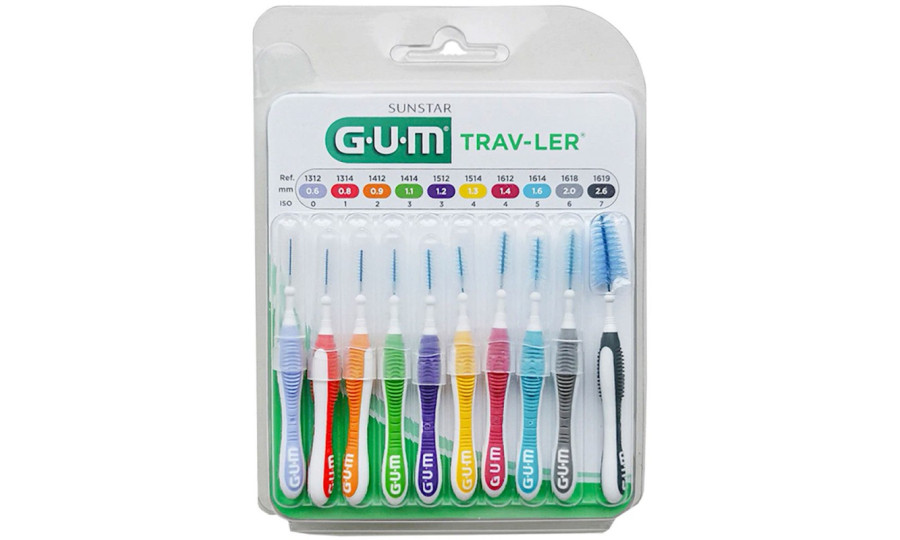 Набір міжзубних щіток  в ассортименті GUM TravLer 10 штук