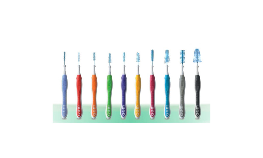 Набір міжзубних щіток  в ассортименті GUM TravLer 10 штук