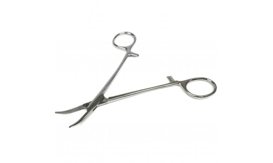 Затискач Москіт зігнутий Leriche