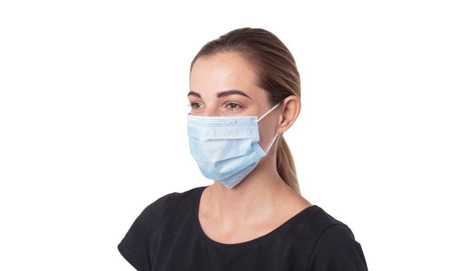 Медичні одноразові маски SanGig блакитні 50 шт 