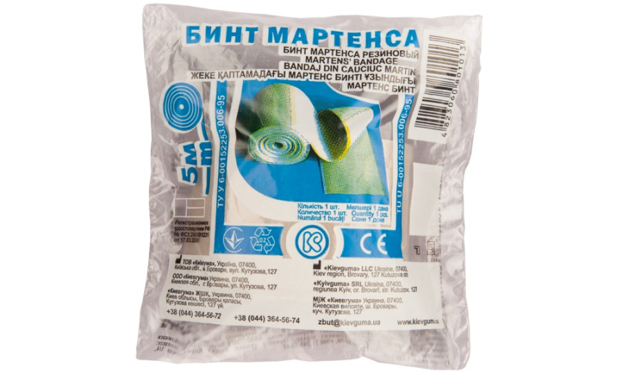 Бинт "МАРТЕНСА" інд. уп. 5,0