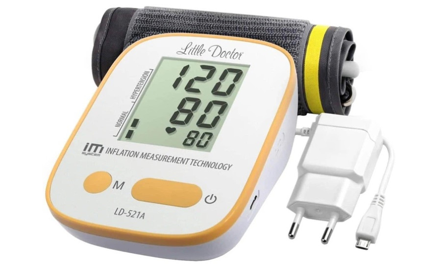 Тонометр автоматичний з адаптером і манжетою LD-521А Little Doctor
