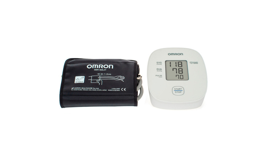 Тонометр автоматичний OMRON M1 Basic з манжетою на плече 22-42 см