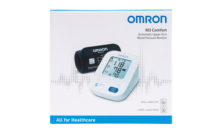 Тонометр автоматичний OMRON M3 Comfort з манжетою 22-32см на плече