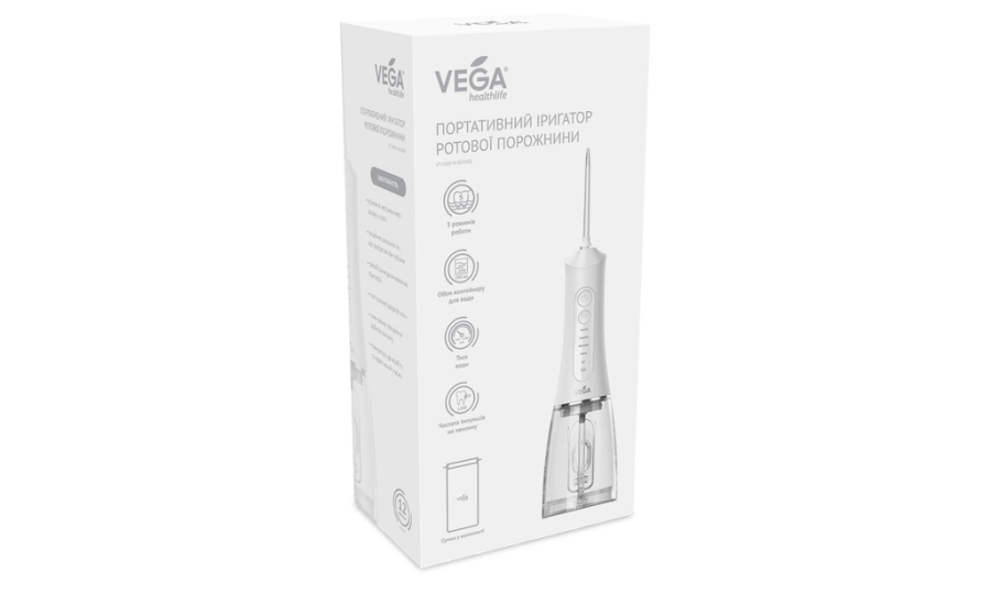 Іригатор VEGA VT-1500 W білий