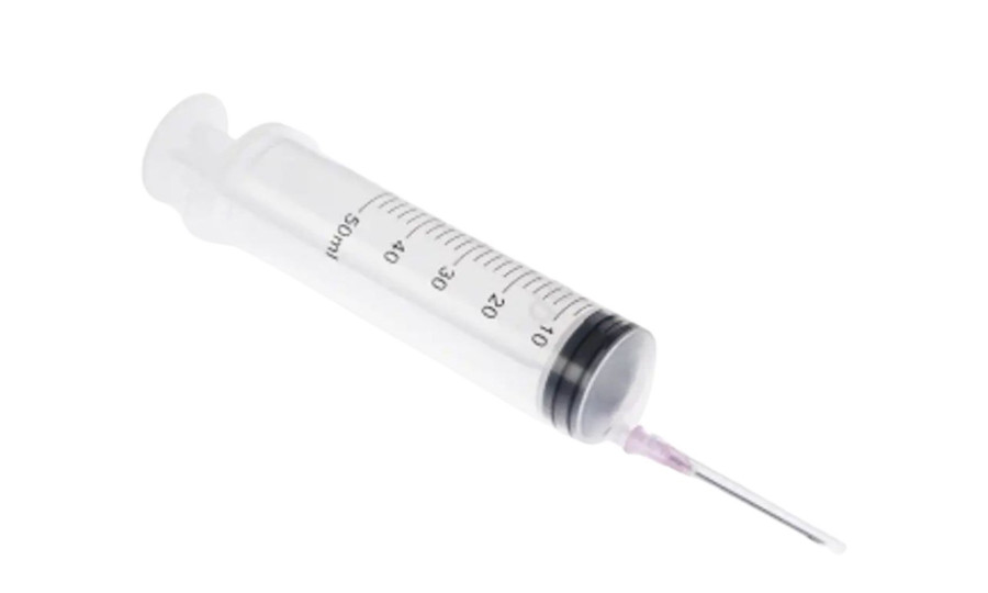 Шприц 3-х компонентний 50 мл з голкою, MEDICARE®