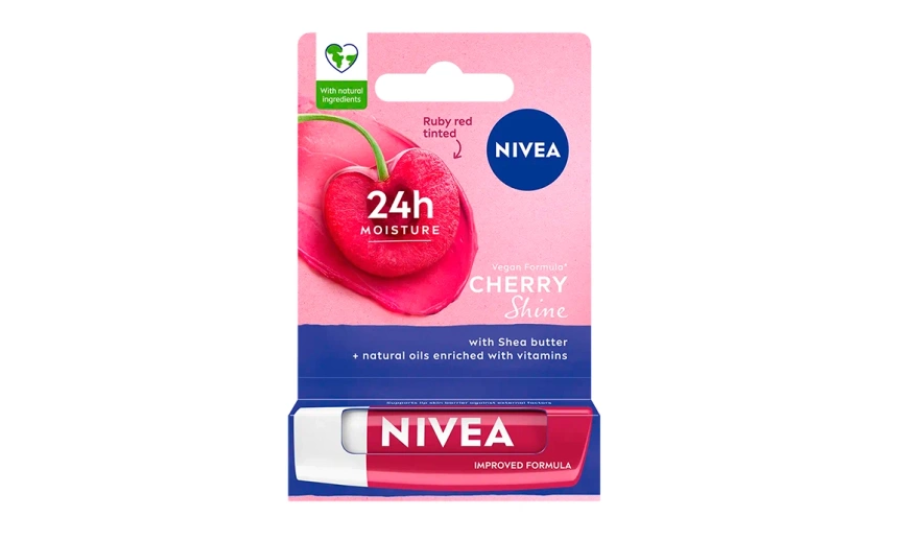 Бальзам для губ NIVEA ФРУКТОВЕ СЯЙВО ВИШНЯ