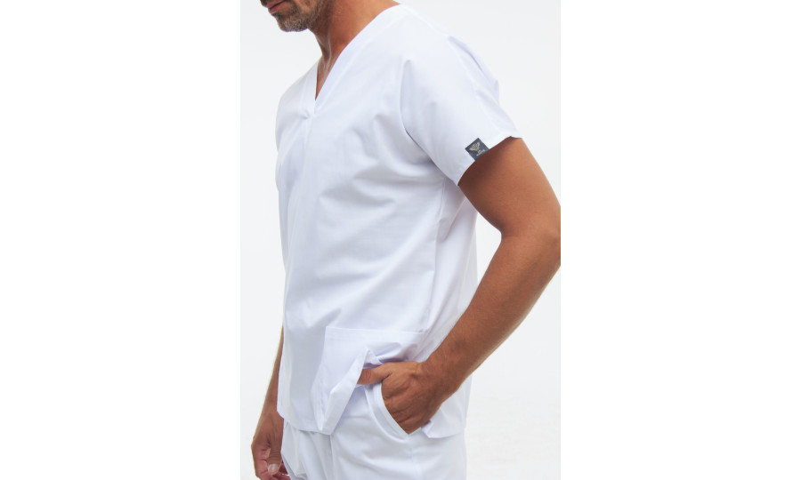 Медичний костюм 0181 Білий
