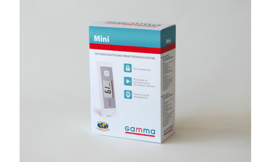 Глюкометр Gamma MINI