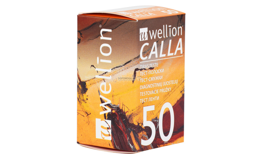 Тест-смужки Wellion Calla Light, 50 шт.