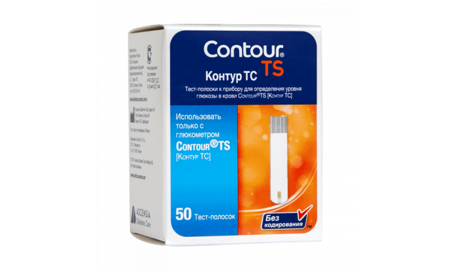 Тест-смужки для CONTOUR TS, 50 шт.