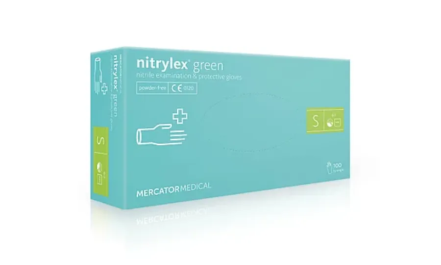 Рукавички нітрилові Nitrylex Green